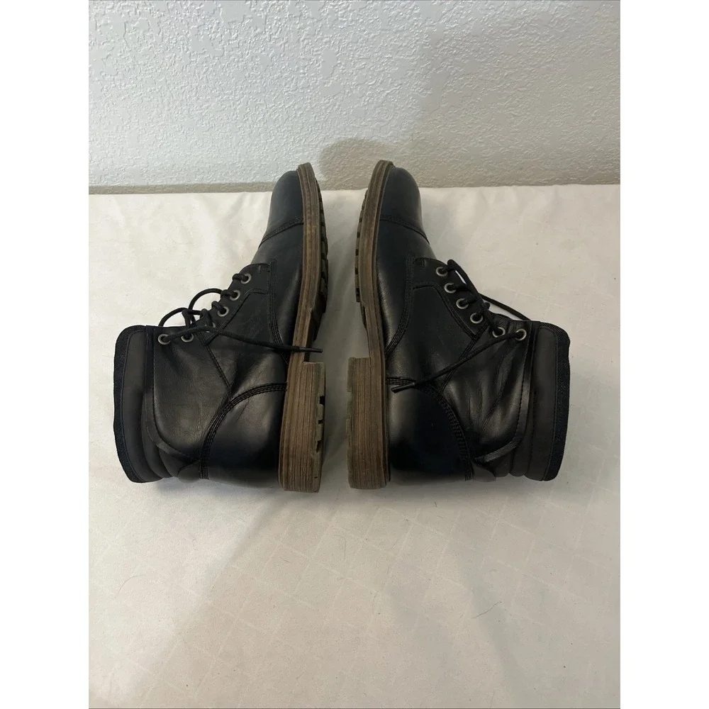 Sonoma Good For Life Arches Cap Toe Style Boots Black‎ Size 10.5 Mens 176490